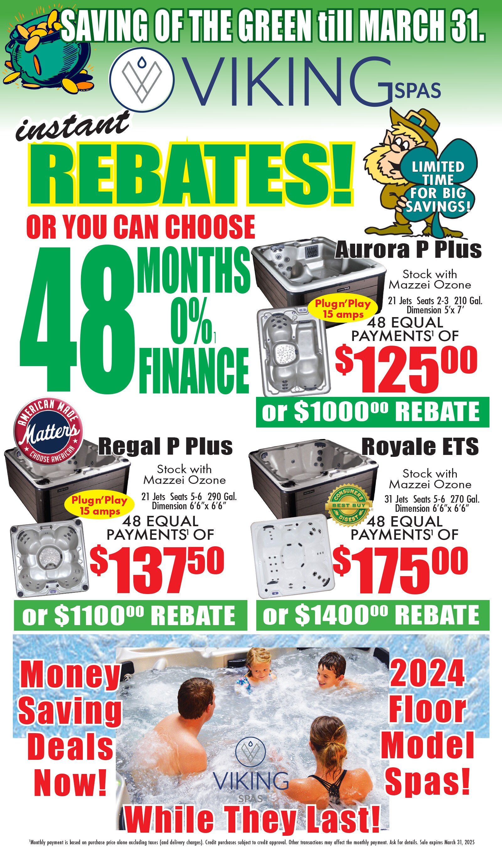 Spa Sale